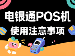 电银通POS机使用规范大公开！避开这些雷区，刷卡更安全！